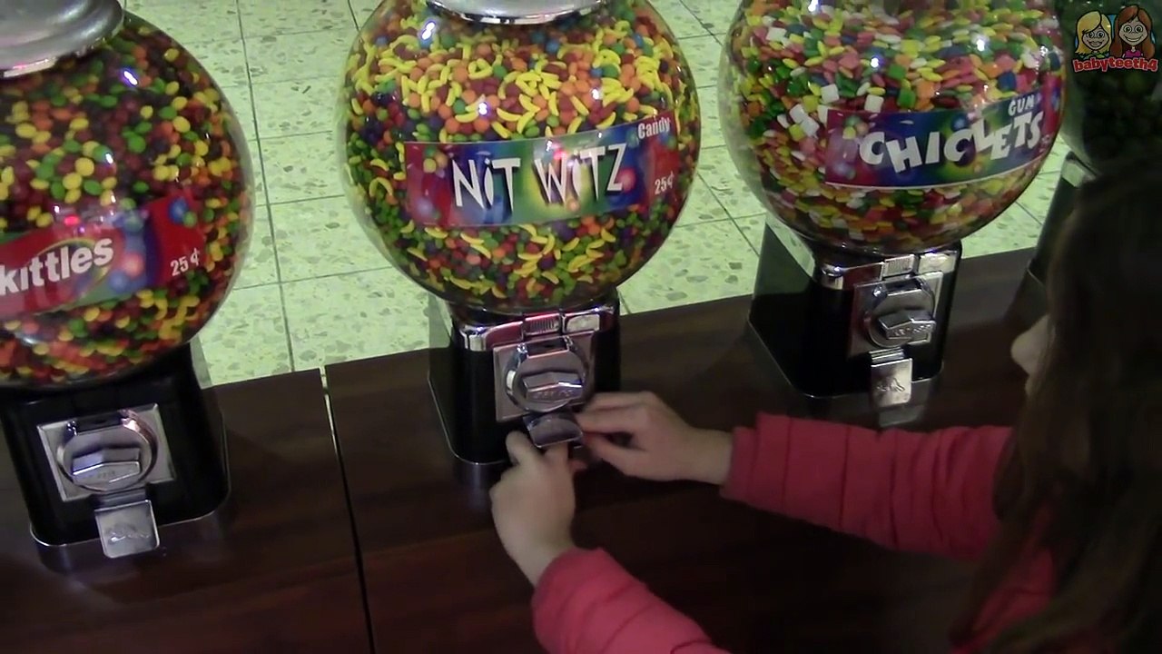 Spending $40 on Gumball Prize Machines! | Life With Jillian & Addie | Babyteeth4