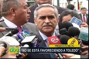 Duberlí Rodríguez: “No se está favoreciendo a Alejandro Toledo”