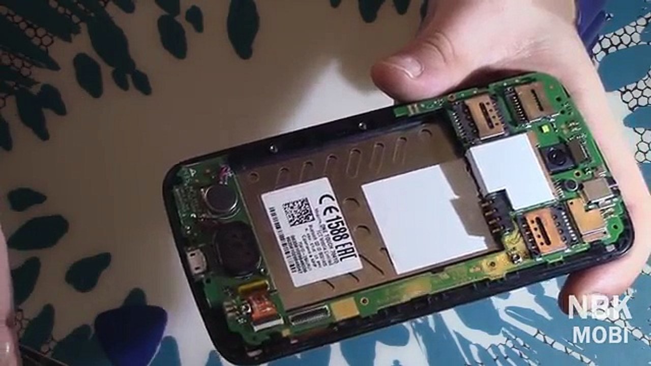 Ремонт Alcatel One Touch 7041D.Замена дисплея.После воды.