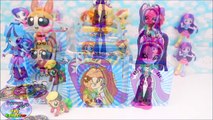 My Little Pony Equestria Girls Minis The Dazzlings Cubeez Cubes Surprise Egg and Toy Collector SETC