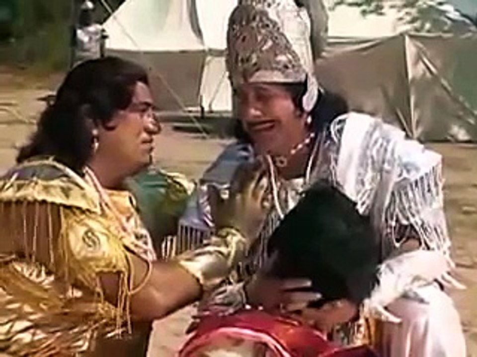 Mahabharata Arjuns anger on Babruvahana after seeing Vrishketu body