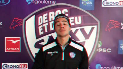 Quentin Pilet avant Mont-de-Marsan - SA XV