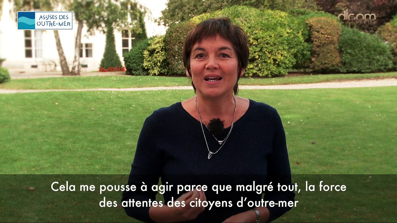 Annick girardin, les Assises c'est parti