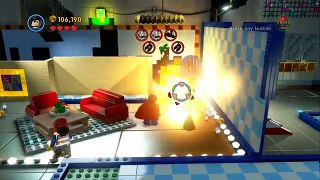 The LEGO Movie Videogame - Broadcast News 100% Guide (Gold Instruction Pages/Pants)