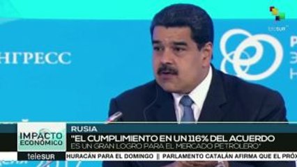 Defiende Maduro en foro de energía ruso importancia de acuerdos OPEP