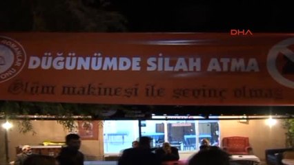 Yalova Genç Romanlar Federasyonu'ndan 'düğünümde Silah Atma Projesi'