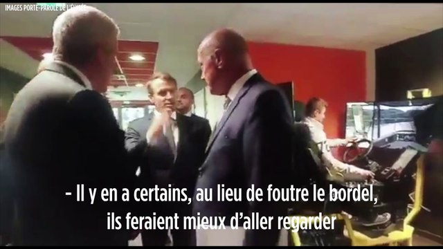 Ceux qui foutent le bordel” : la phrase polémique de Macron