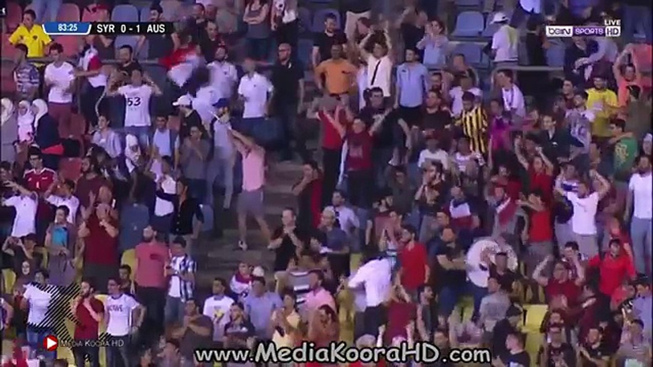 اهداف مباراة سوريا واستراليا 1-1  ملحق اسيا المؤهل لكأس العالم 2018