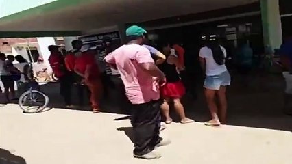 Desespero no hospital de Janaúba após tragédia