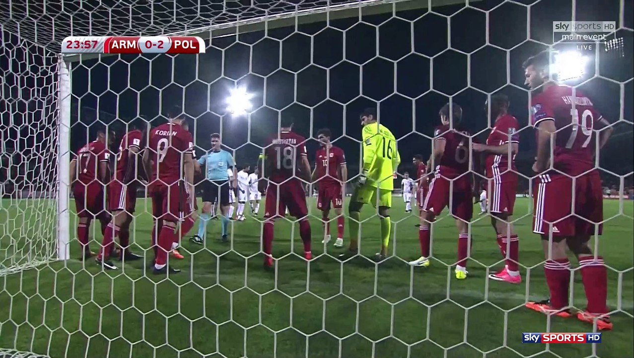 Robert Lewandowski Goal HD - Armenia 0-3 Poland 05.10.2017