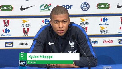 Bleus - Mbappé : ''Pas de préférence entre Griezmann et Neymar''