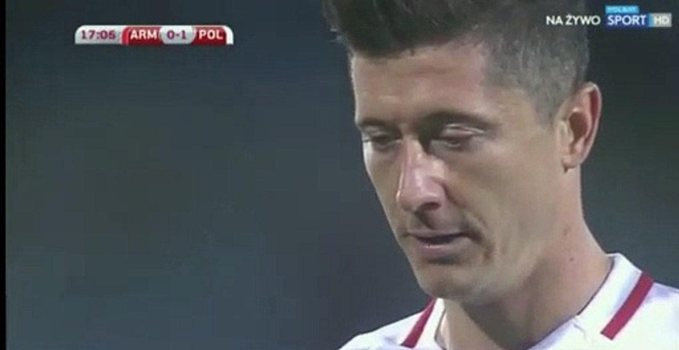Robert Lewandowski Goal HD - Armenia 0-2 Poland 05.10.2017