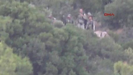 Muğla Köyceğiz'de 5 PKK'lı Terörist Öldürüldü