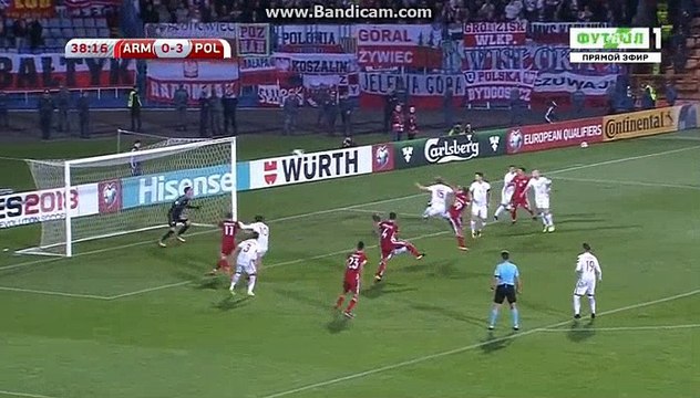 Hovhannes GOAL - Armenia 1-3 Poland 05.10.2017