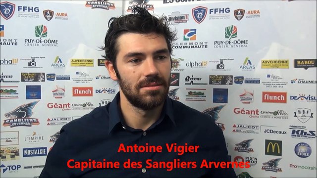 Hockey sur glace 2017-09-30 Interviews - Commentaires à chaud après rencontre Clermont VS Limoges - D2