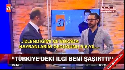 Aamir Khan: Türk insanı çok tutkulu
