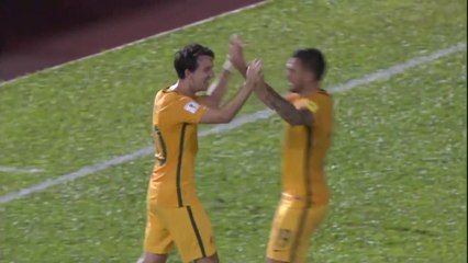0-1 Matt Leckie Goal - Syria 0-1 Australia - World Cup Qualifiers - 05.10.2017