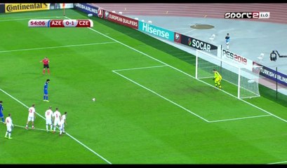 Afran Izmailov Goal HD - Azerbaijan 1-1 Czech Republic - 05.10.2017