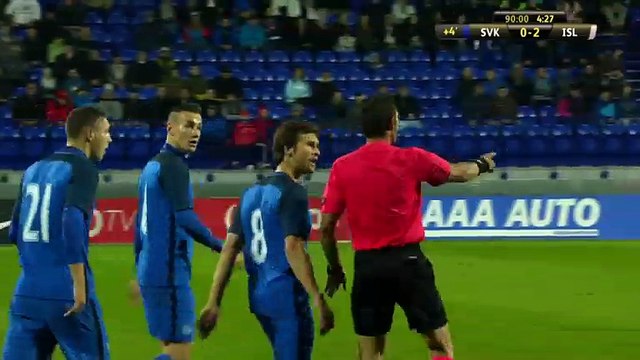Albert Gudmundsson Goal HD - Slovakia U21	0-2	Iceland U21 05.10.2017