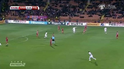 Robert Lewandowski  Goal HD - Armenia	1-5	Poland 05.10.2017