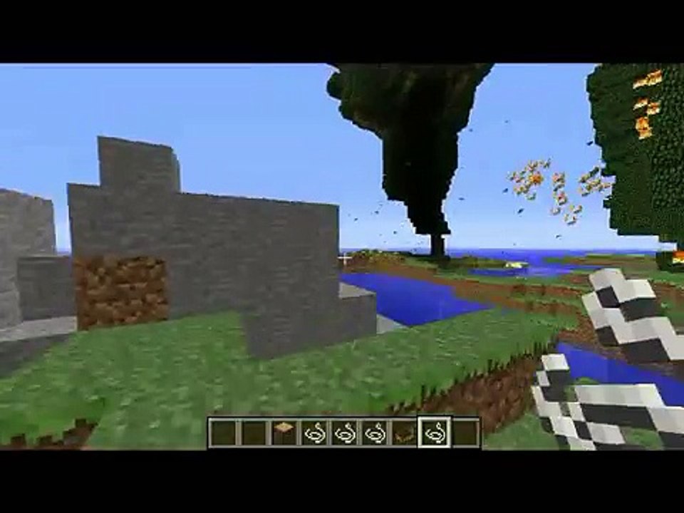 MINECRAFT TORNADO MOD (1.7.4)