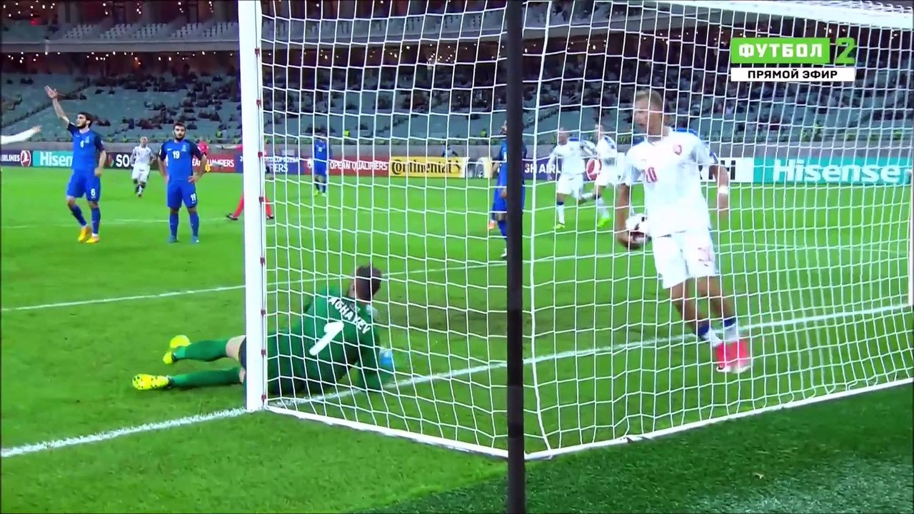 All Goals FIFA  WC Qualification UEFA  Group C - 05.10.2017 Azerbaijan 1-2 Czech Rep