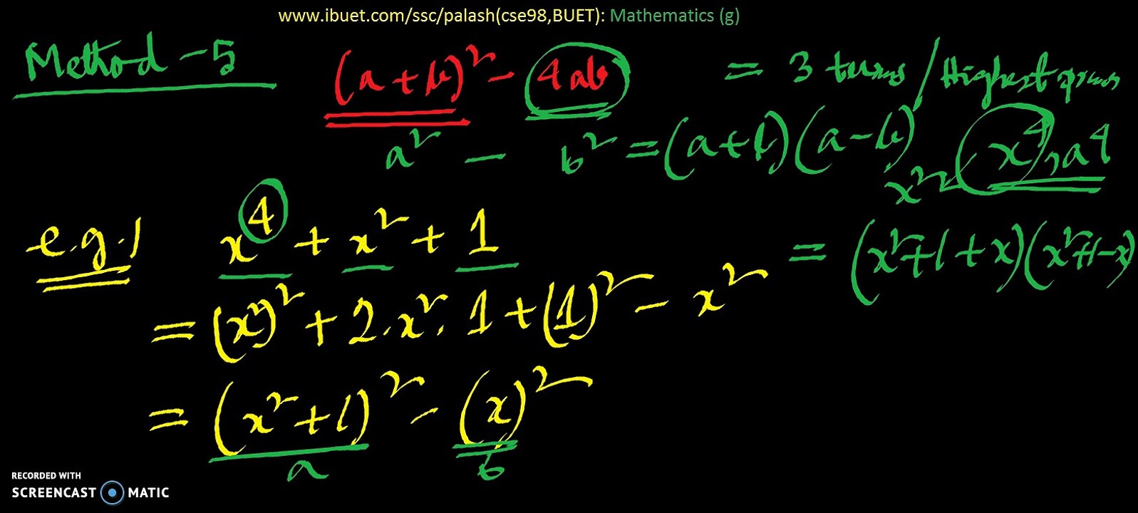 factor((a62+b^2)^2-4a^2b^2)