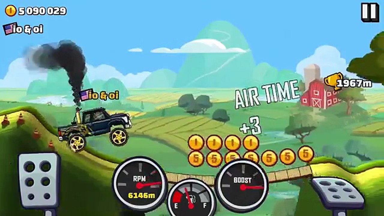 HILL CLIMB RACING 2 COUNTRYSIDE SUPER DIESEL +9100 M
