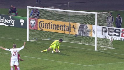 Qualifications Coupe du Monde 2018 - La grosse bourde du gardien arménien sur le but de Blaszczyko...