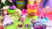Sofia the First Play-Doh Tea Party Set! Box Open LPS MLP Disney Princess by HobbyKidsTV