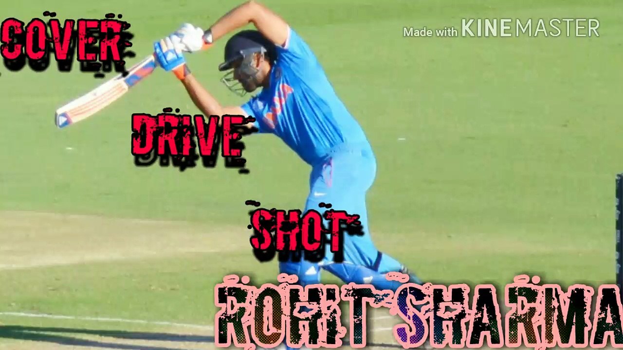 Work at cover drive shots in cricket