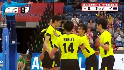 【男子バレー】2018 世界バレー アジア最終予選 ダイジェスト