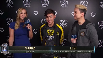 Interview with GAM Levi - Worlds 2017 Group Stage