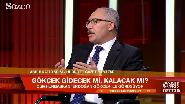 Selvi: Melih Gökçek'in istifa edeceğini düşünüyorum