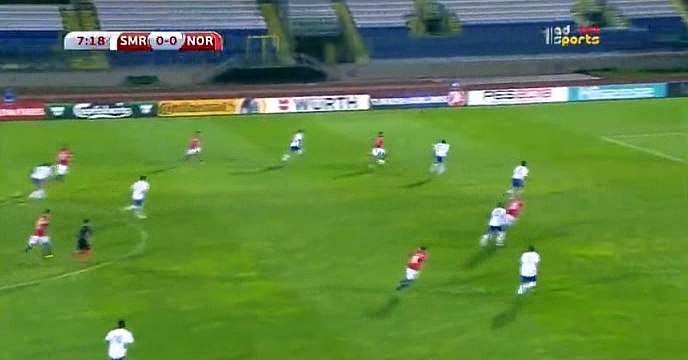 (Own goal) Simoncini D. HD - San Marino	0-1	Norway 05.10.2017