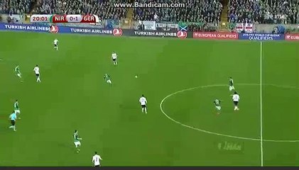 Sandro Wagner Goal Northern Ireland 0-2 Germany 05.10.2017