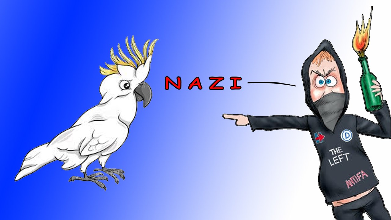 Linke mögen keine knuffigen kakadus