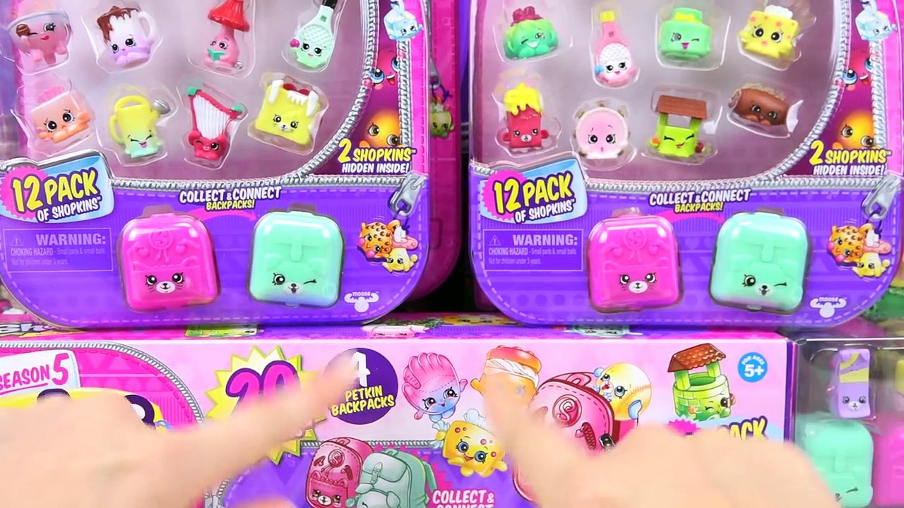 SHOPKINS SEASON 5 Unboxing Part 1! Shopkins Hunt For a Limited Edition Shopkin Kinder Playtime