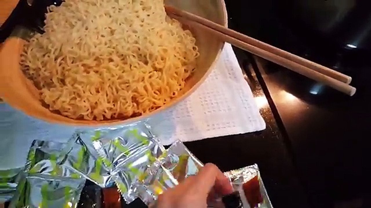 MUKBANG Indomie Fried Noodles Mi Goreng Indonesian Noodles