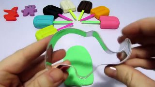 Учим цвета на английском языке с мороженым из пластилина Play-Doh.