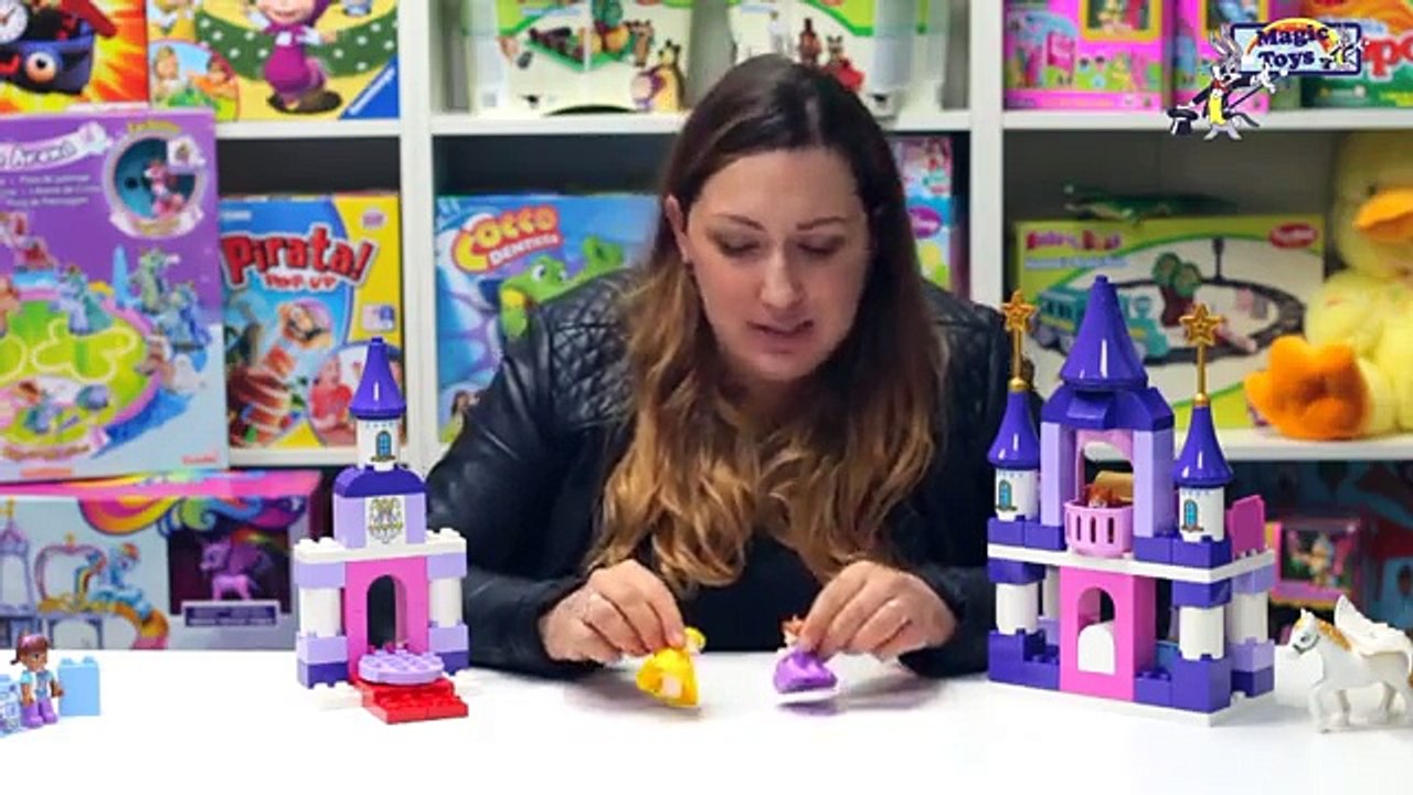 LA PRINCIPESSA SOFIA INCONTRA LA DOTTORESSA PELUCHE - Cè un cucciolo da curare a palazzo. LegoDuplo