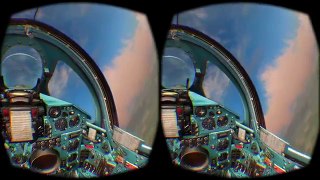DCS Mig-21 | Google Cardboard VR | Side by Side [Maiden Flight]