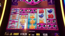 BIG WIN!! ★ NEW GAME ★ MISS KITTY GOLD (MAX BET!) Slot Machine Bonus Videos
