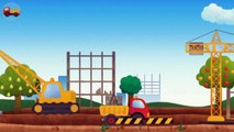 Tony The Trucks and Diggers Cranes Educational Game For Kids Drive Construction Vehicles Bulldozer