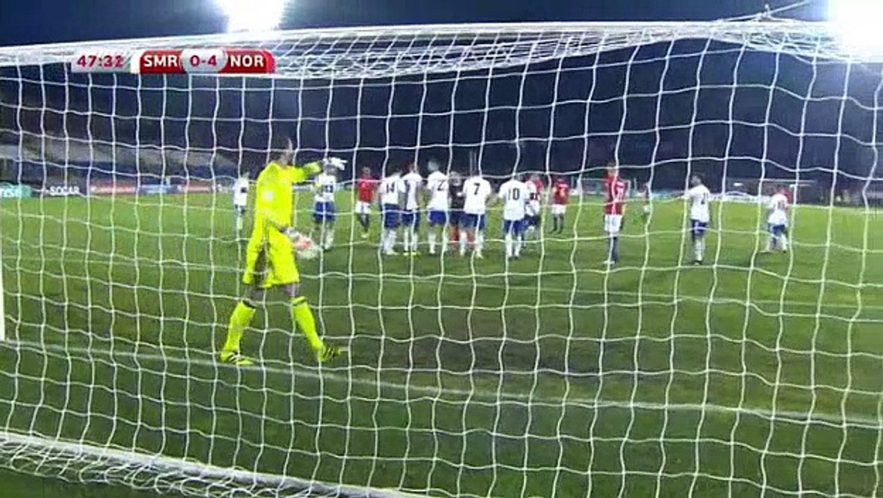 San Marino 0 - 5 Norway 05/10/2017 Mohamed Elyounoussi Super Goal 48' World Cup Qualif HD Full Screen .