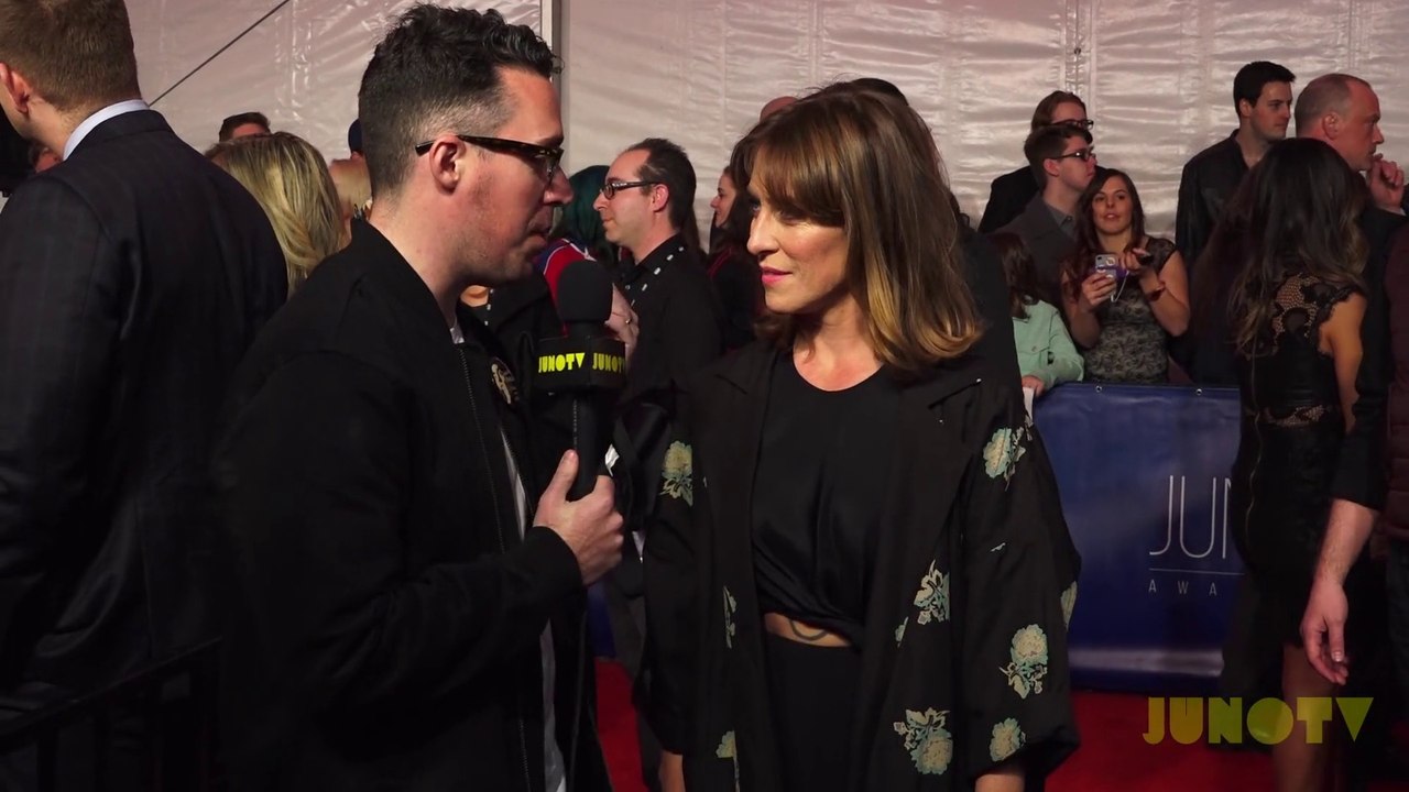 Feist on the 2017 JUNO Awards Red Carpet