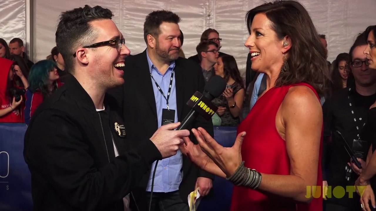 Sarah McLachlan on the 2017 JUNO Awards Red Carpet