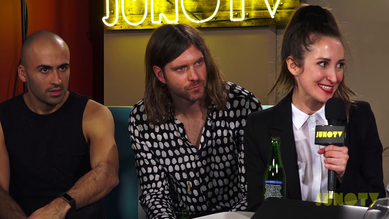 July Talk Backstage at The 2017 JUNO Awards