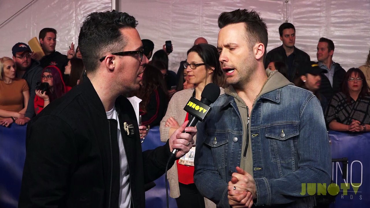 Dallas Smith on the 2017 JUNO Awards Red Carpet