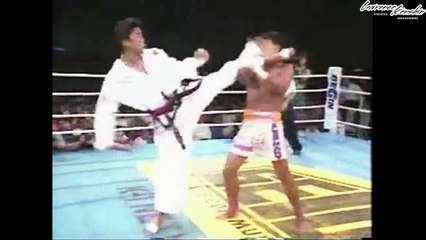 Muay Thai Champion vs. Taekwondo Black Belt | Lawrence Kenshin